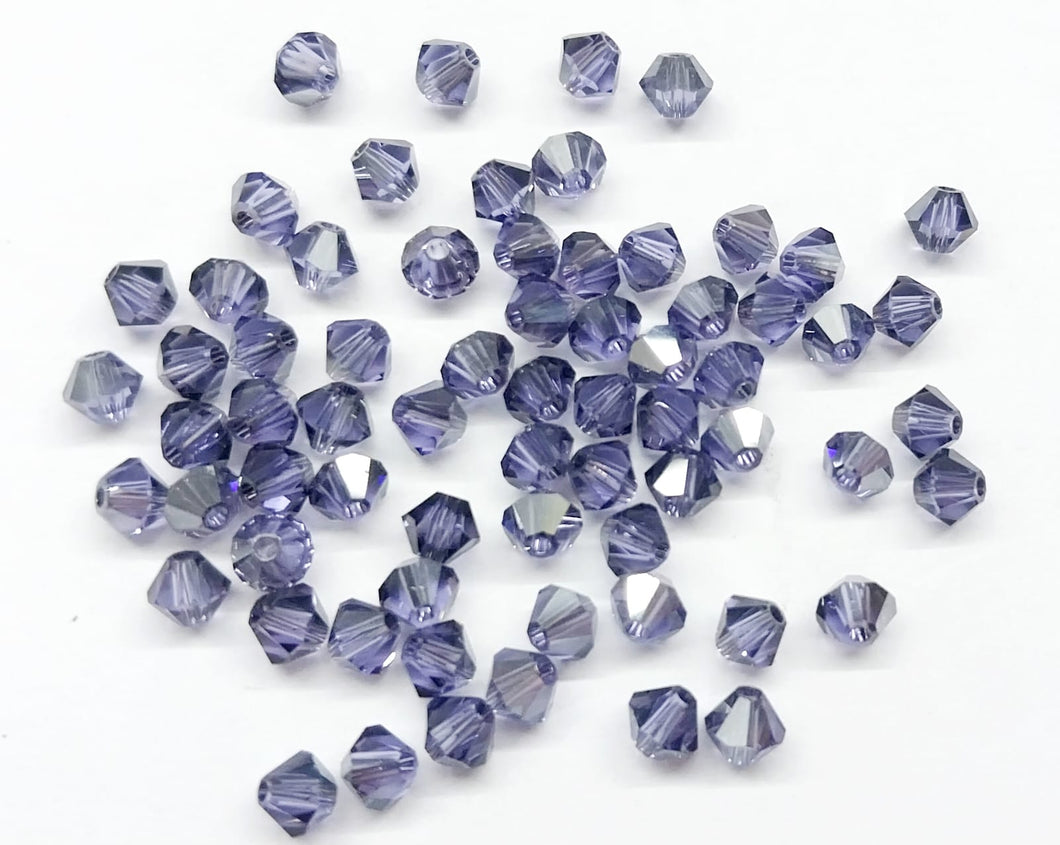 Bead Swarovski Crystals | 4mm | C1 SAT #007 | 25u | Morado