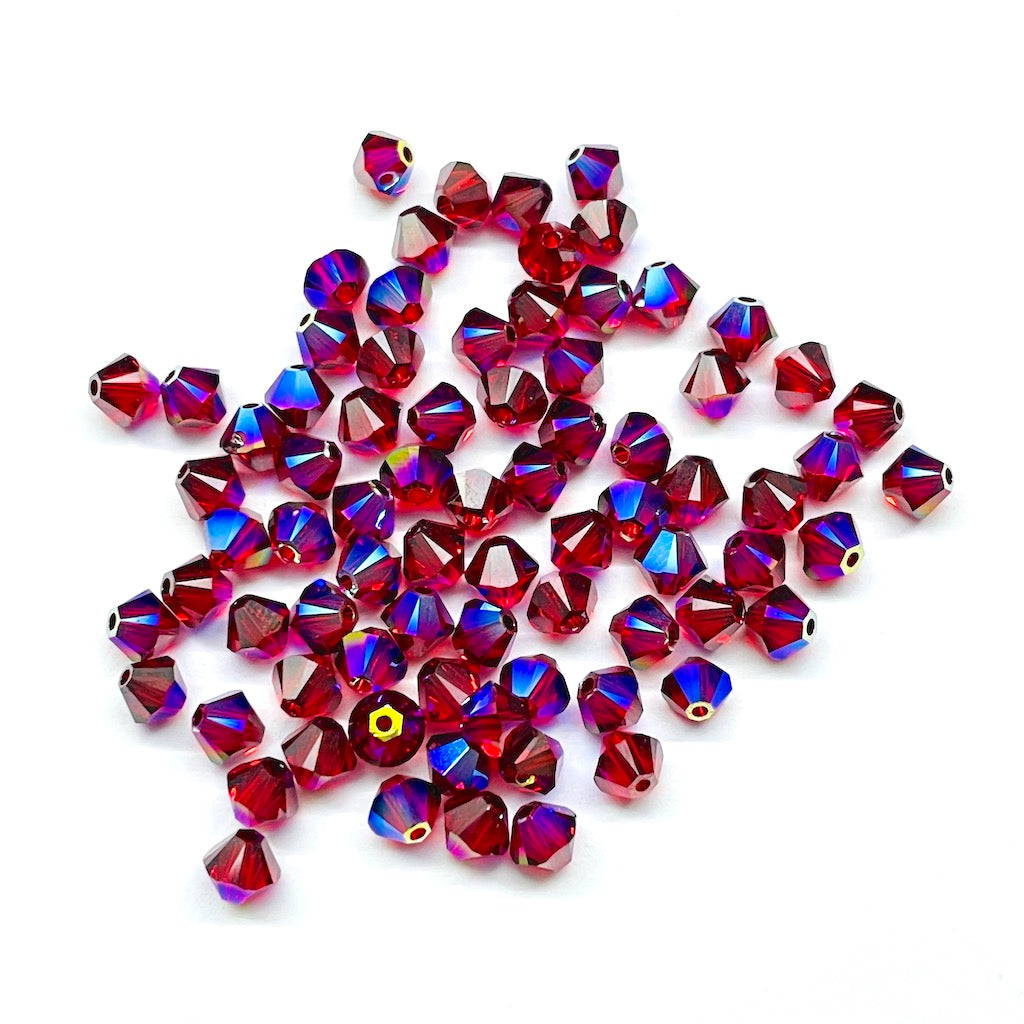 Bead Swarovski Crystals | 4mm | C4 CT #205 | 12u | Burdeo - Morado Tornasol