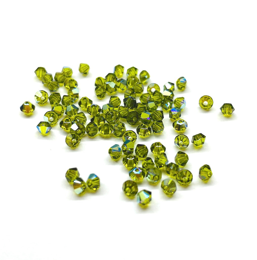 Bead Swarovski Crystals | 3mm | SmT-01 #228 | Verde Oliva