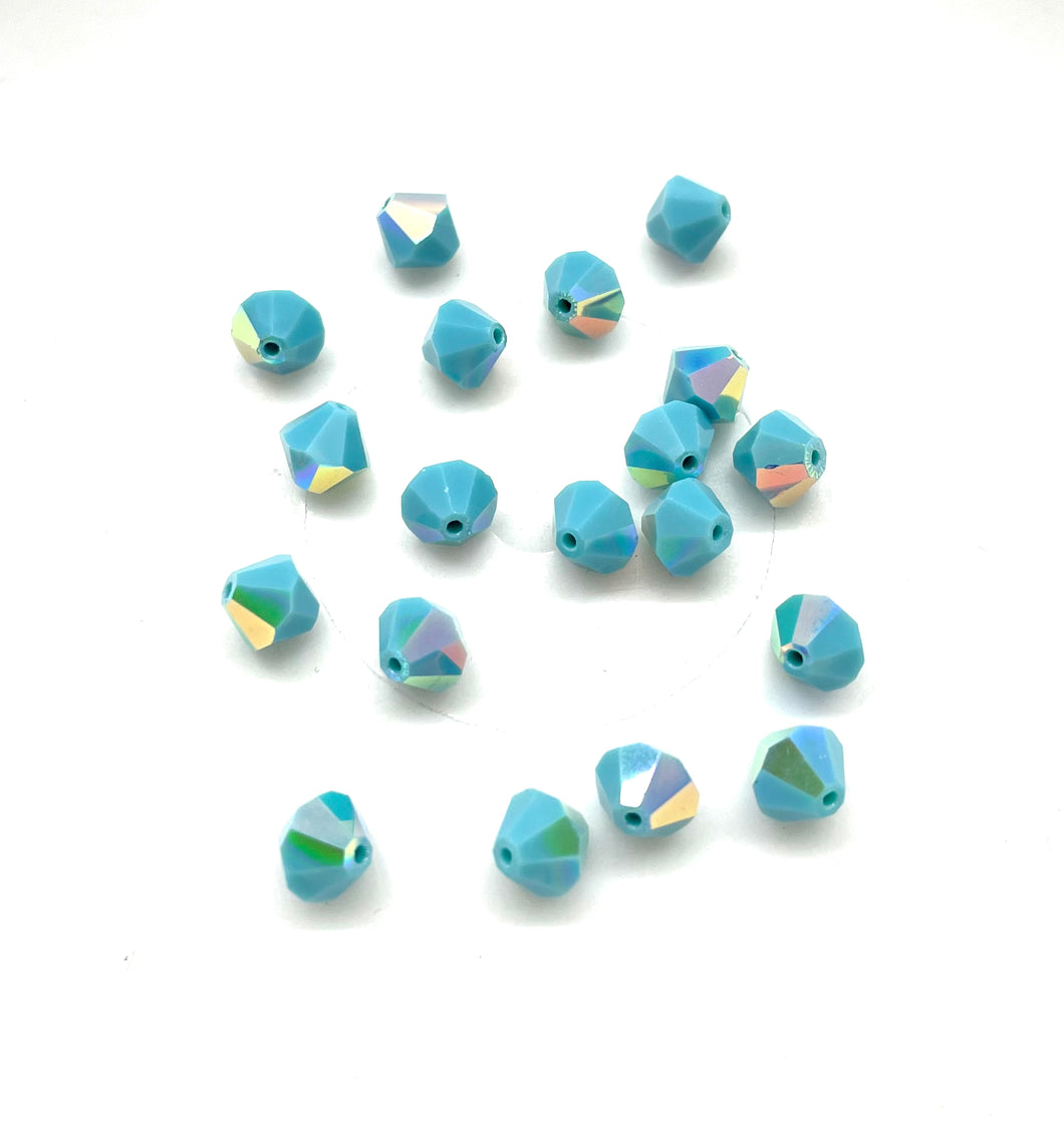 Bead Swarovski Crystals | 6mm | SMT-02 #267 | Matte Celeste