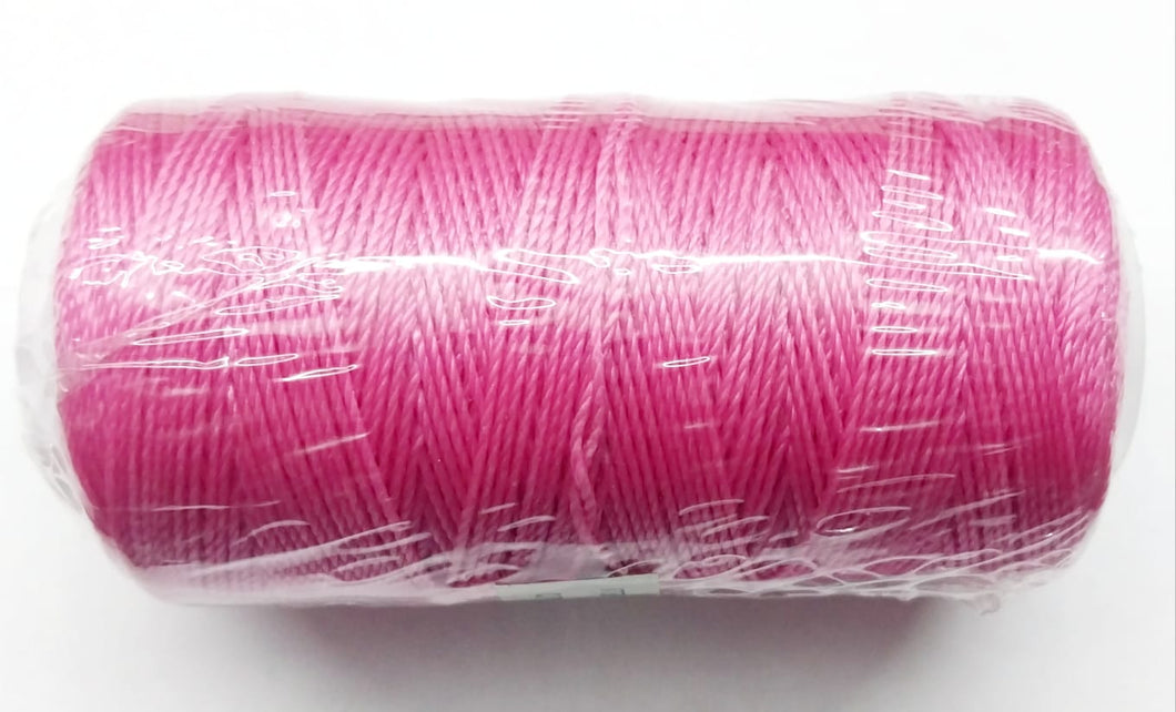 Hilo Encerado | 1.0mm | 150 mtrs | Fucsia Claro Co.18