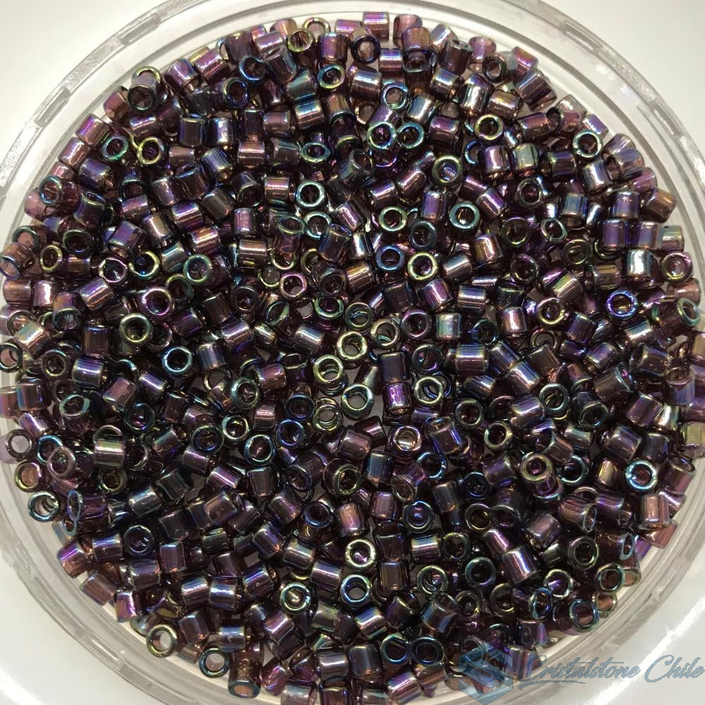 Miyuki Delica Beads 8/0 | 1244DB | Morado Tornasol | c10