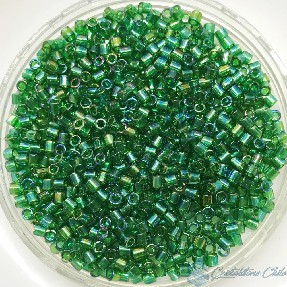 Miyuki Delica Beads 8/0 | 152DB | Rainbow Verde | c9