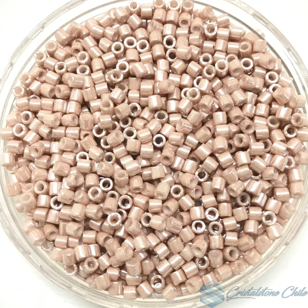 Miyuki Delica Beads 8/0 | 1535DB | Pink Champagne Ceylon | c10