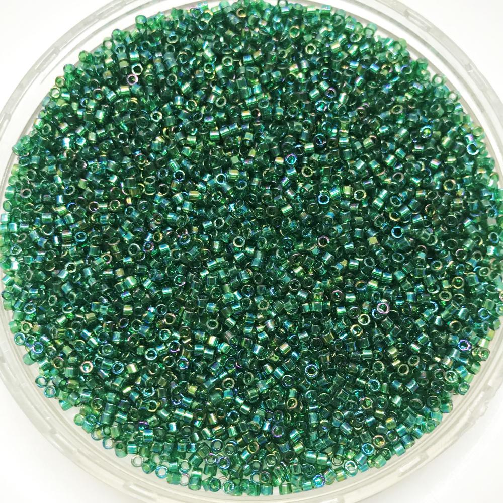 Miyuki Delica Beads 11/0 | 175DB | Verde tornasol | c11