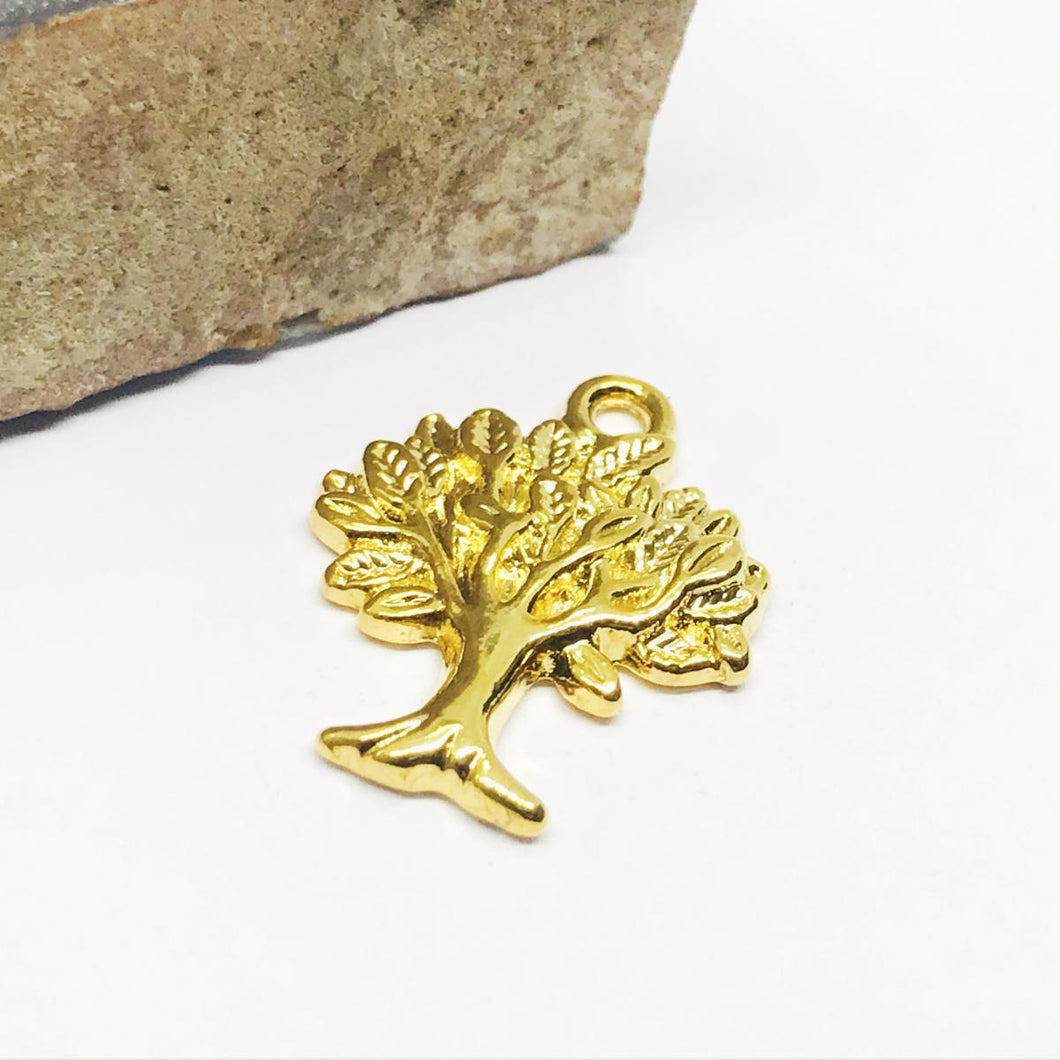 ARBOL DE LA VIDA | BAÑO DE ORO 24K | 20MM (C4-32)