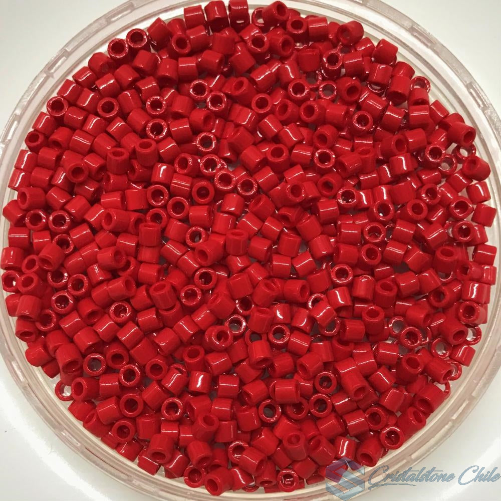 Miyuki Delica Beads 8/0 | 723DB | Rojo | c9