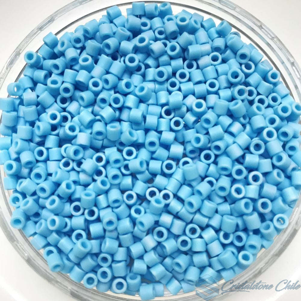 Miyuki Delica Beads 8/0 | 879DB | Celeste Matte | c10