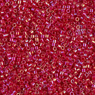 Miyuki Delica Beads 11/0 | 162DB | Rainbow Rojo | c5