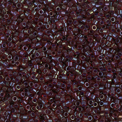 Miyuki Delica Beads 11/0 | 296DB | Rainbow Burdeo | c5