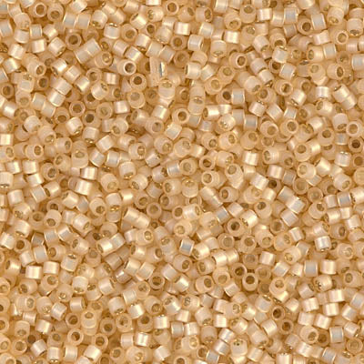 Miyuki Delica Beads 11/0 | 621DB | Silverline Amarillo | c7