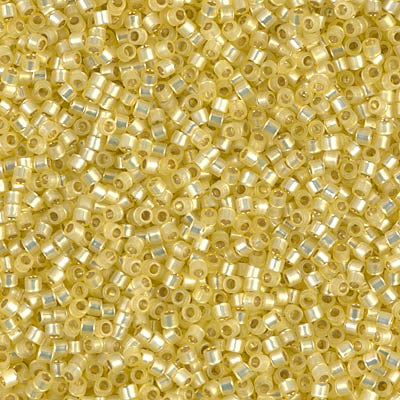 Miyuki Delica Beads 11/0 | 623DB | Silverline Amarillo | c7