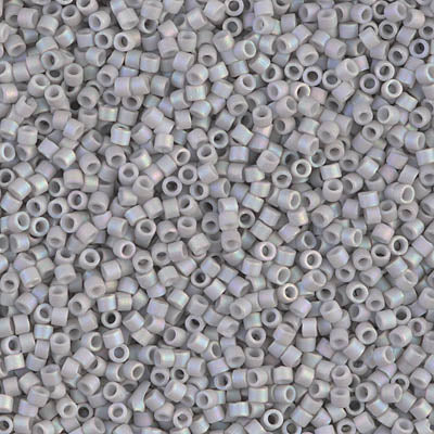 Miyuki Delica Beads 11/0 | 1528DB | Matte Gris | c8