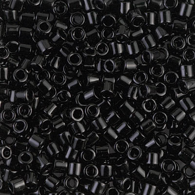 Miyuki Delica Beads 8/0 | 10DB | Negro | c14