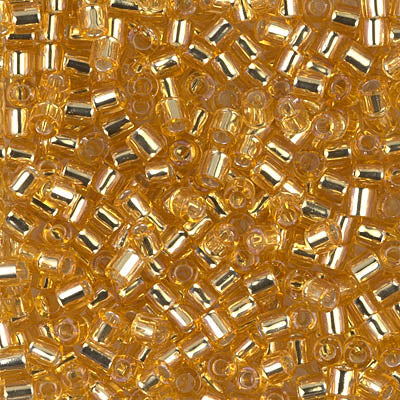 Miyuki Delica Beads 8/0 | 42DB | Transparente dorado