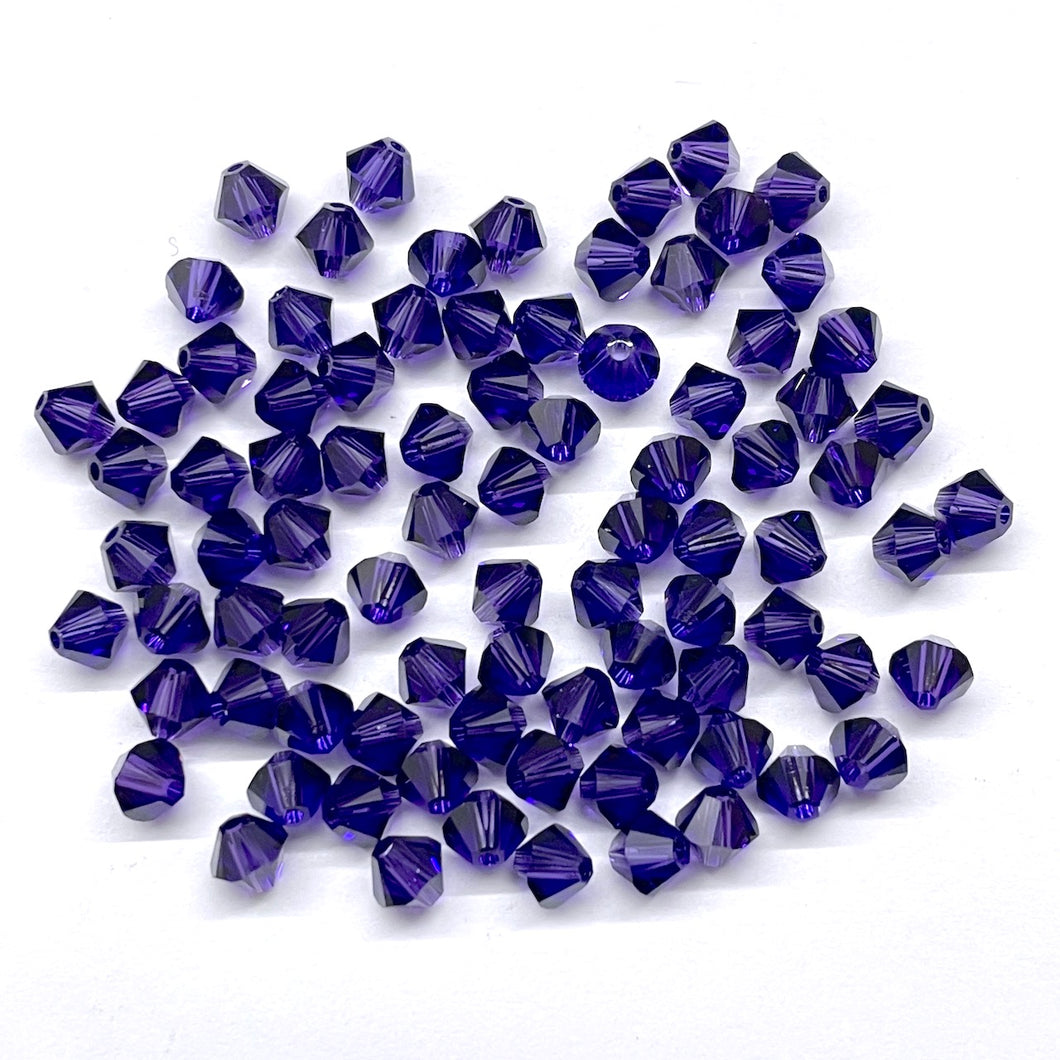 Bead Swarovski Crystals | 4mm | C4 ST #277 | 25u | Morado Oscuro