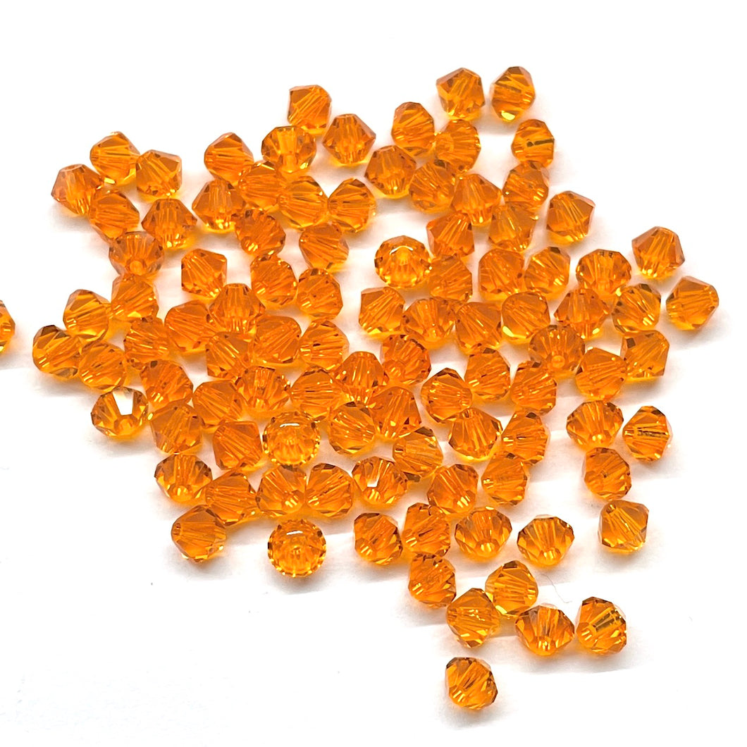 Bead Swarovski Crystals | 4mm | C4 ST #248 | 25u | Naranja