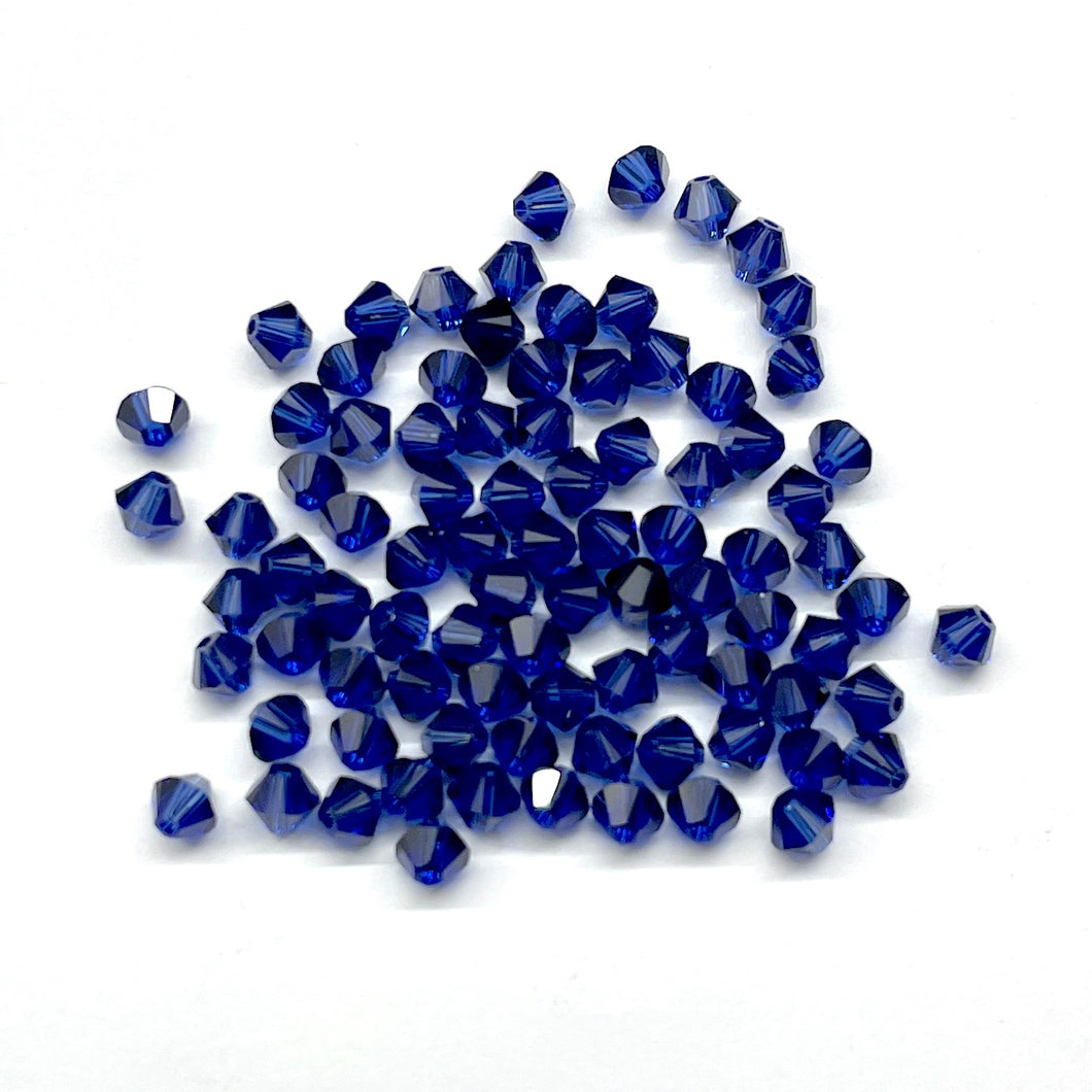 Bead Swarovski Crystals | 4mm | C4 ST #288 | 25u | Azul marino