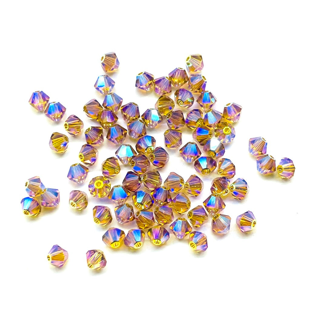 Bead Swarovski Crystals | 4mm | C2 CT #246 | 12u | Cafe Tornasol