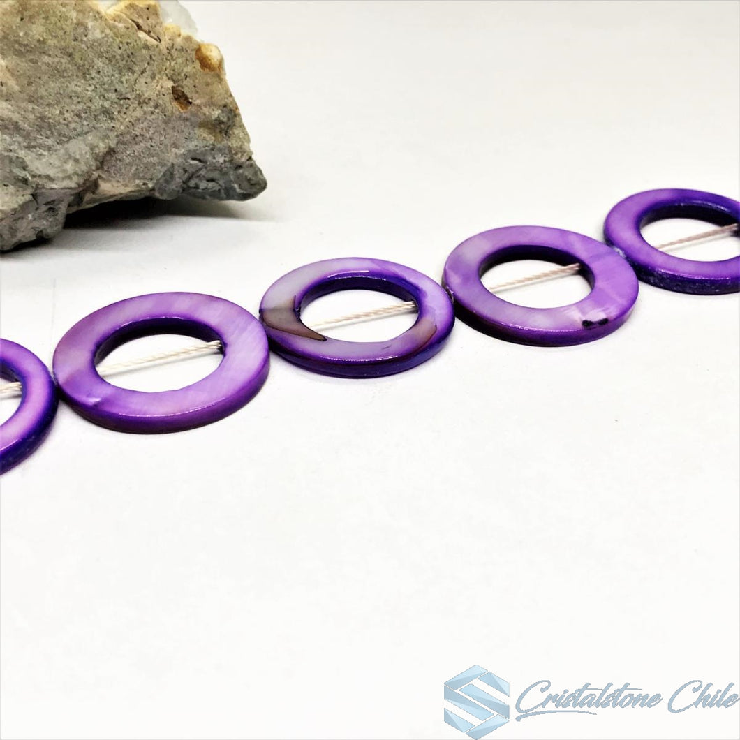 DONA DE NACAR | 15MM | MORADO (9-33X)